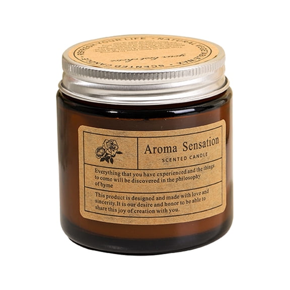 Handmade Soybean Wax Small Tea Aromatic Candle For Home And Aromatherapy Accessories