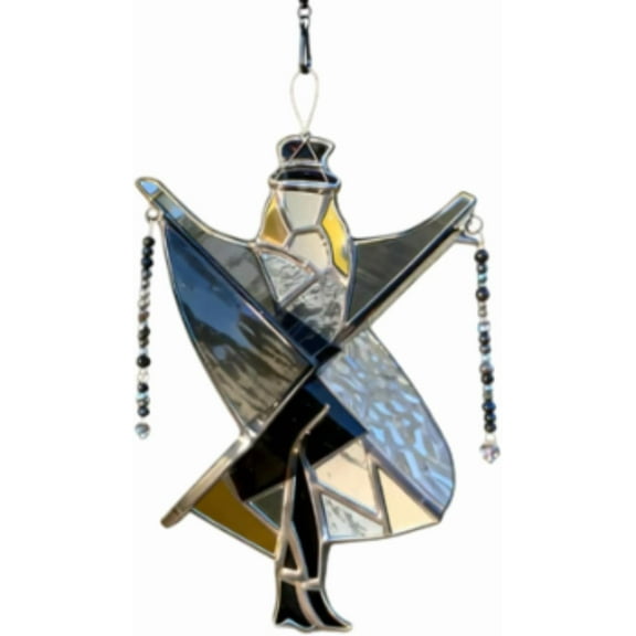 Handmade Spinner, Handmade Stained Glass Spinner, The Spinner (A)