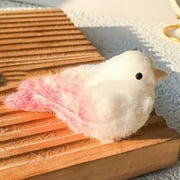 Handmade  Squishy Squeeze Toys,  Squishy Bird Squeeze Toys,Bird Squishy Sensory Toys,Silicone Squeeze Toys for Stress Relief(Yellow)