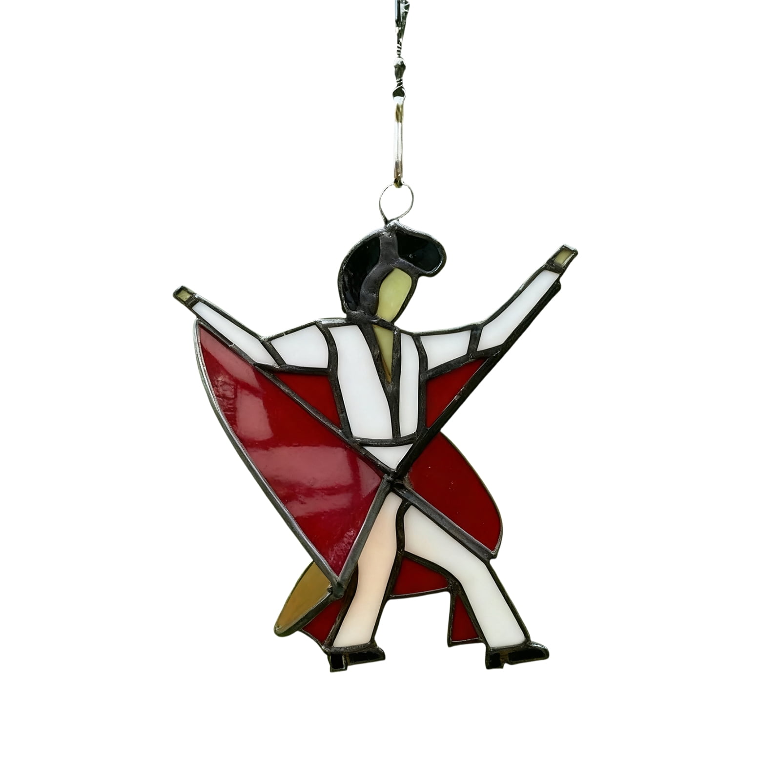 Handmade Stained Glass Spinner With Colorful Rotating Effect, Inspired ...