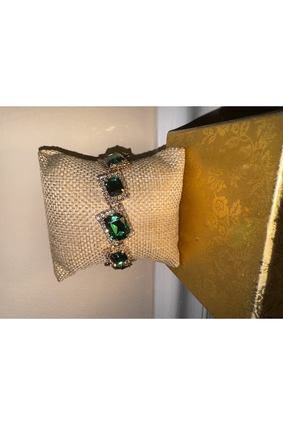 Handmade Stainless Steel Gold Plated Bracelet