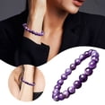thumbnail image 1 of Handmade Stretch Stone Bracelet Artificial Beads for Men Women Jewelry Healing Energy Feng Shui Gift for Her Him Wife Mom, 1 of 6