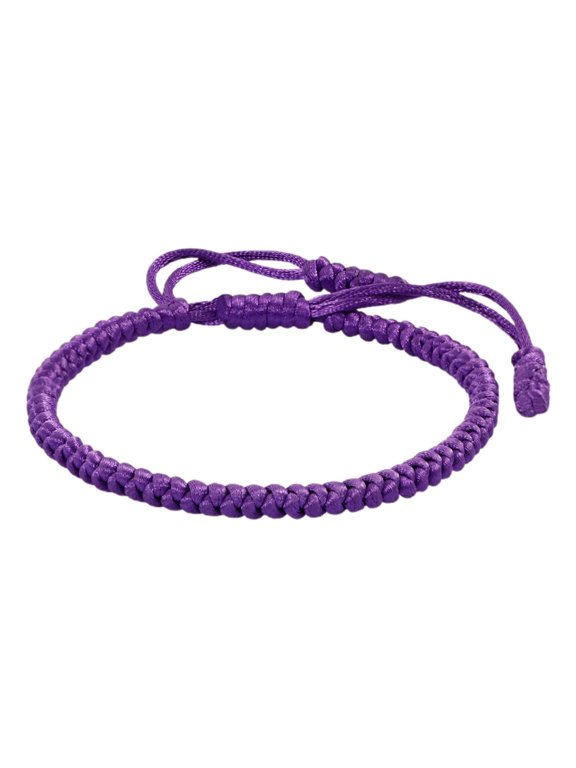 Handmade String Bracelet Adjustable Woven Rope Knot - Friendship Bracelets for Mens Womens Amulet Gifts - Handmade Braided Rope String Bracelet Round Design