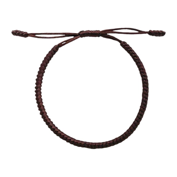 Handmade String Bracelet Adjustable Woven Rope Knot - Friendship Bracelets for Mens Womens Amulet Gifts - Handmade Braided Rope String Bracelet Round Design