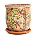 thumbnail image 1 of STP GOODS Handmade Succulent Planter Ladybugs Ceramic Planter Kitchen Pot (5.9-Inch) Home Decor, 1 of 7
