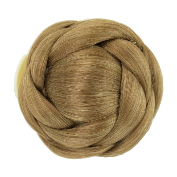 Handmade Synthetic Hair Braided Chignon Bun - Perfect for Weddings, Parties, and Daily Use