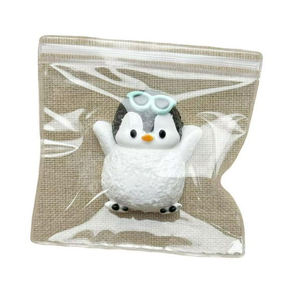 Handmade Taba Cute Penguin Squeeze Decompression Toy.