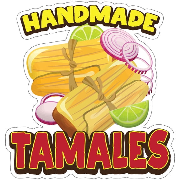 Handmade Tamales 24" Decal Concession Stand Food Truck Sticker