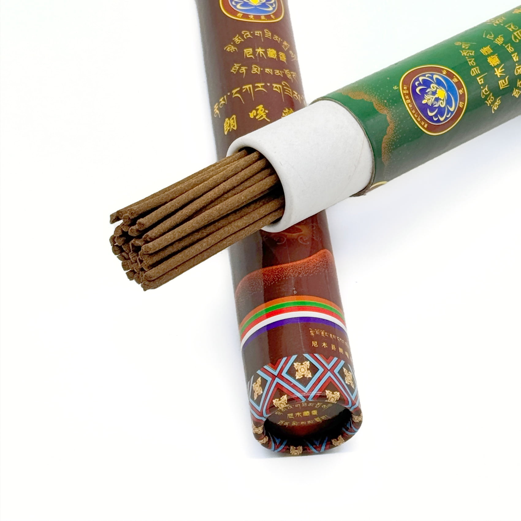 Handmade Tibetan Incense sticks from Nimu County Tibet 2 Boxes Set 80 Sticks Total 9in Each 30 Min Burn Time Natural Herbal Aroma for Meditation Relaxation Home
