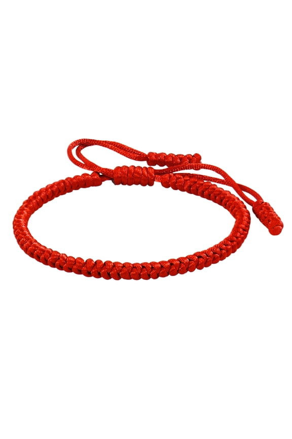 Handmade Tibetan String Bracelet Adjustable Woven Rope Knot Friendship Bracelet Colorful for Men Women