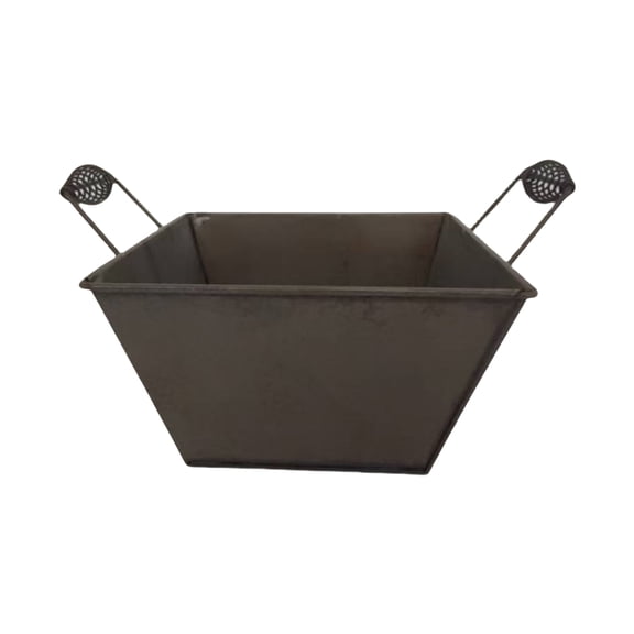 Handmade Trough Planter Craft Ornament for Desktop Landscaping Desktop Trough Decorations Planter Landscaping