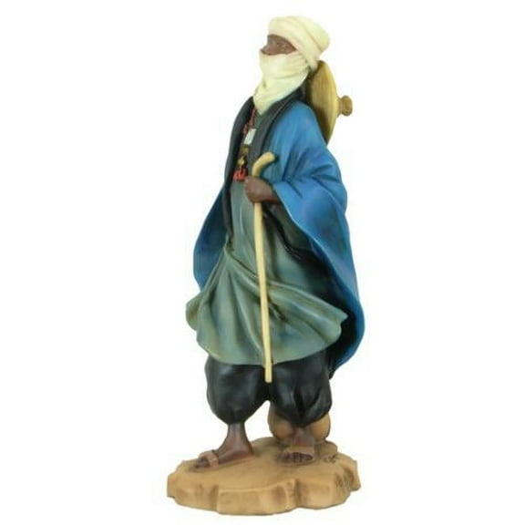 Handmade Tuareg Shepherd Polyresin Figurine (China)