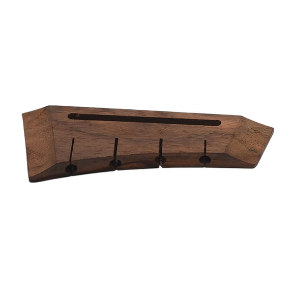 Handmade Ukulele Bridge Replacement Part Acoustic Guitar Accessory for Easy Installation And Aesthetic Appeal