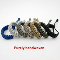 Handmade Umbrella Rope Woven Bracelet