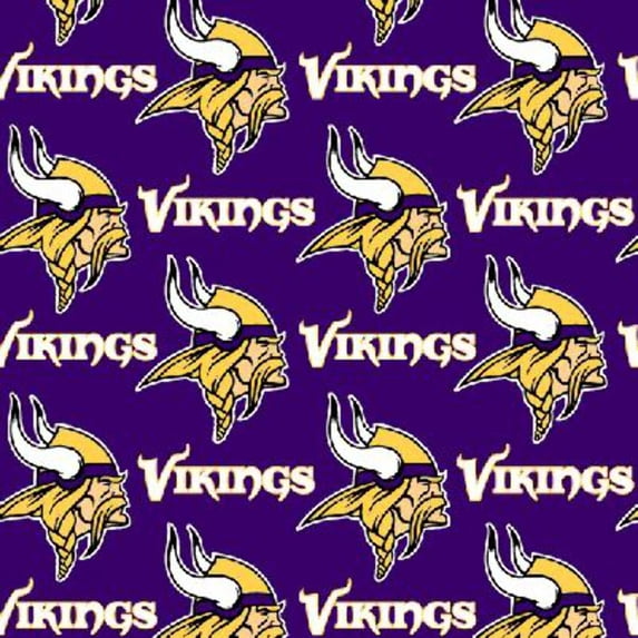 Handmade Valance or Curtain Panel Vikings