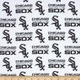 thumbnail image 1 of Handmade Valance or Curtain Panel White Sox, 1 of 2