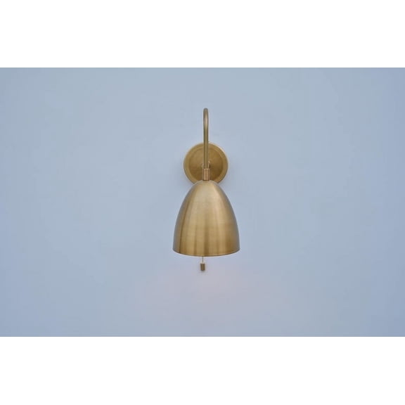 Eagle Lights Mid Century Italian Brass Wall Sconce Light Fixture for Home Dcor