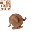 thumbnail image 1 of Handmade Walking Wooden Animals Figurines, Gravity Balance Sculpture, Educational Kinetic Desk Ornament for Home, Office and Kids Space, 4.72 Inch, 1 Pack, 1 of 5