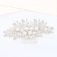thumbnail image 1 of Handmade Wedding Hair Comb Clip Rhinestone Bridal Hair Comb Piece, Hair Accessories for Brides Women (Gold), 1 of 4