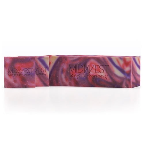 Handmade Wild Passion Artisan Soap - Loaf (Pre-Cut to 9 Bars)