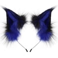 thumbnail image 1 of Handmade Wolf Cat Ears Headwear for Party Cute Animal Theme Festival Celebration Decorative Accessory, 1 of 6