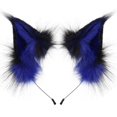 thumbnail image 1 of Handmade Wolf Cat Ears Headwear for Party Accessory Distinctive Hairpiece, 1 of 6