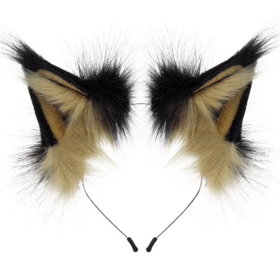 Handmade Wolf Cat Ears Headwear for Party Accessory Distinctive Hairpiece
