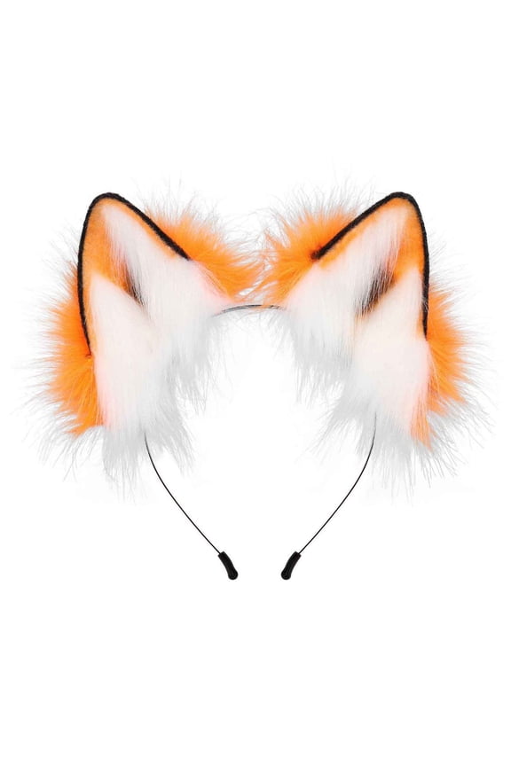 Handmade Wolf Ears Headband for Enthusiasts and Theme Lovers with Design