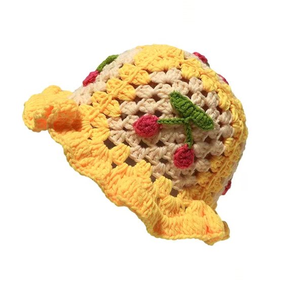 Handmade Women Hat Girl Hat Pilling Resistant Cute Hat Female Lovely Handcrochet Hat Party Hat