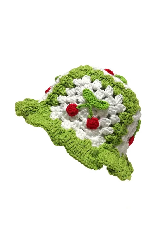 Handmade Women Hat Girl Hat Pilling Resistant Cute Hat Female Lovely Handcrochet Hat Party Hat