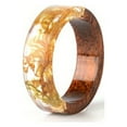 thumbnail image 1 of Handmade Wood Resin Ring Anniversary Gift For Women,H,10, 1 of 18