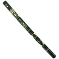 thumbnail image 1 of Handmade Wooden Bamboo Handpainted Colored Native Tribal Nature Pattern Flute Woodwind Musical Instrument Recorder (Green), 1 of 3