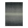thumbnail image 1 of Handmade Wool Blue Transitional Stripe Horizon Rug, 1 of 4