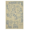 thumbnail image 1 of Handmade Wool Ivory Contemporary Geometric Flatweave Revesible Erased Rug, 1 of 5