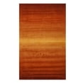 thumbnail image 1 of Handmade Wool Orange Transitional Solid  Rug, 1 of 1
