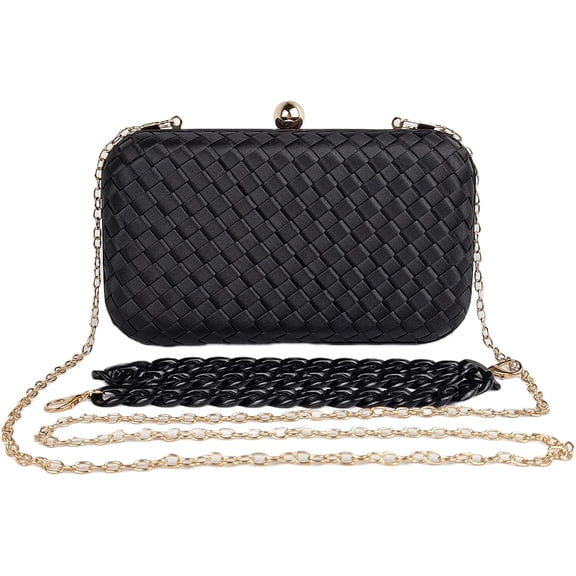 Handmade Woven Fabric Clutch Purse for Women Artificial Silk body handbag Banquet Dress Evening Bags
