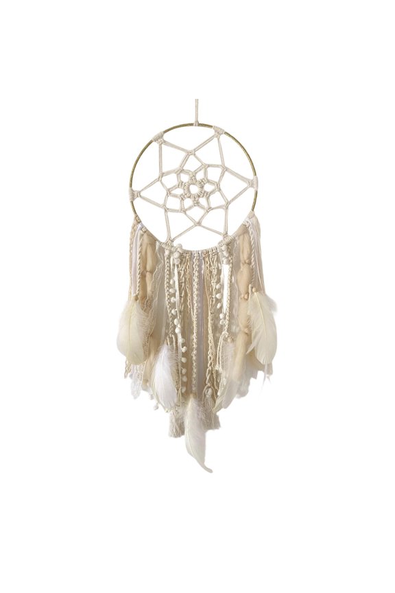 Handmade Woven Wall Hanging Large Macrame Tapestry With For Home Living Room Hotel Bedroom & Bohemian Wedding Beads Curtains Teal Beads Garland Holiday Headwear for Kids Hanging Water Garden Stained