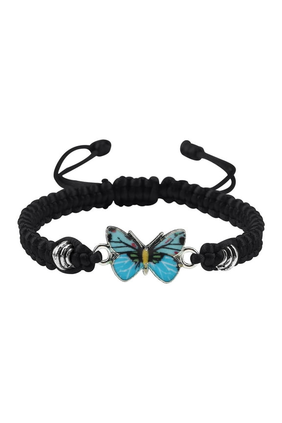 Handmade Woven Wrap Friendship Braided Bracelet for Women Colorful Wrist Cord Adjustable Birthday Gifts-Party Favors