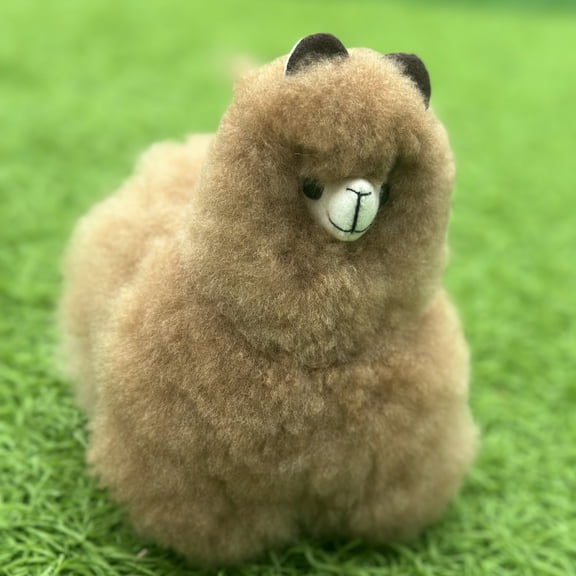Handmade alpaca gift soft and cute to heal