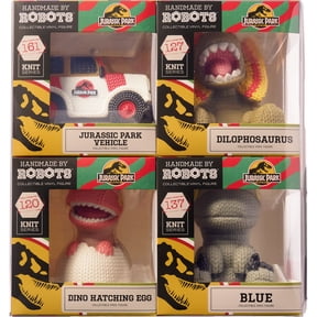 Jurassic Park 4-Pack Vinyl Figure Handmade by Robots