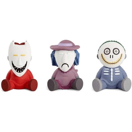 NBX Handmade By Robots #105 Lock, Shock & Barrel 5 Inch GITD Vinyl Figures