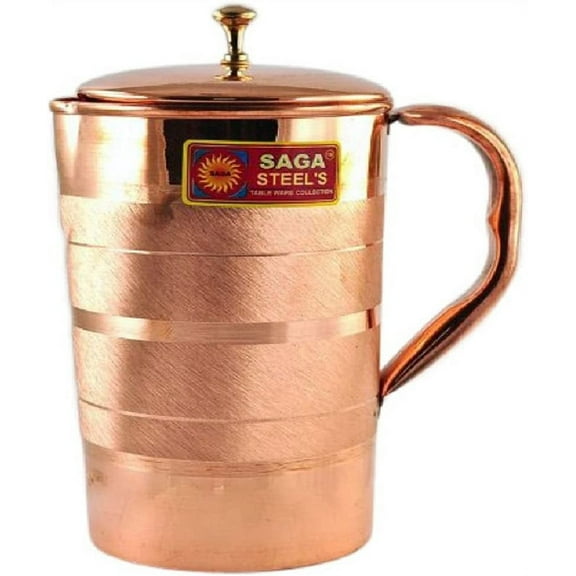 Handmade copper pitcher/ Jug for Drinking water