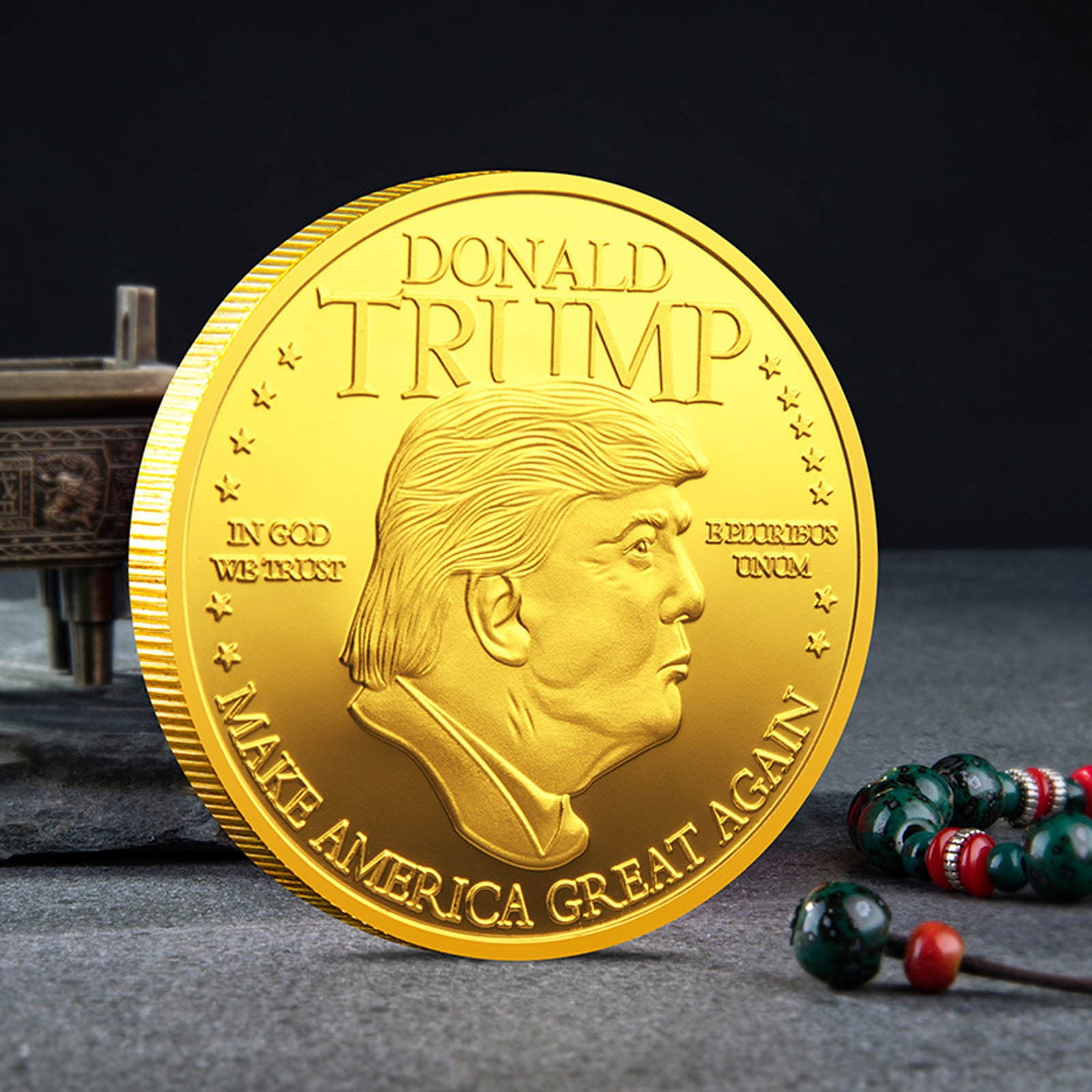 Handmade desk decorations 2024 President Commemorative America Again