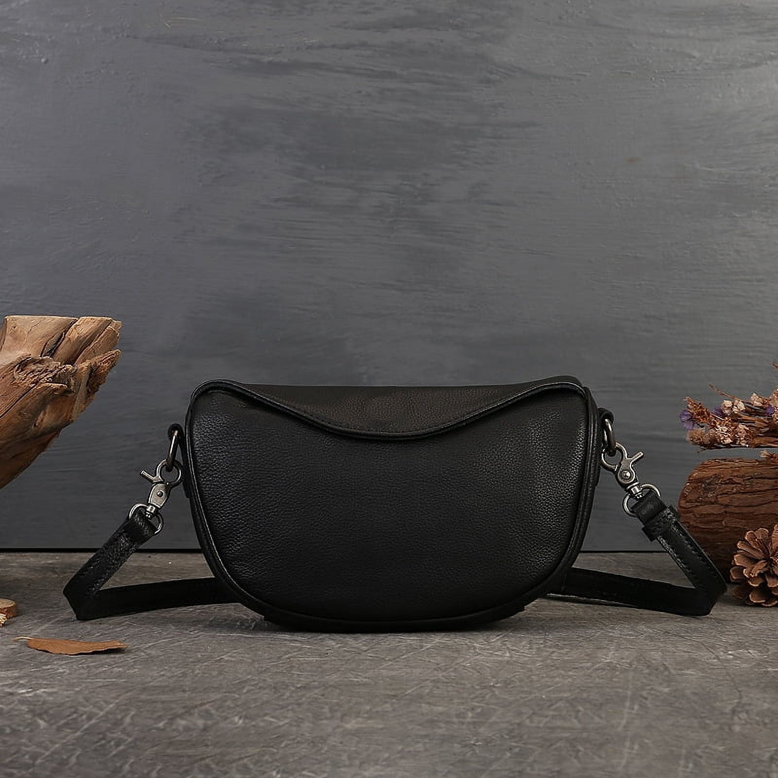SAFERIDO 2025 TC first-layer cowhide halzan25 Hazan bag, high-end commuter briefcase, shoulder portable messenger handmade women's bag