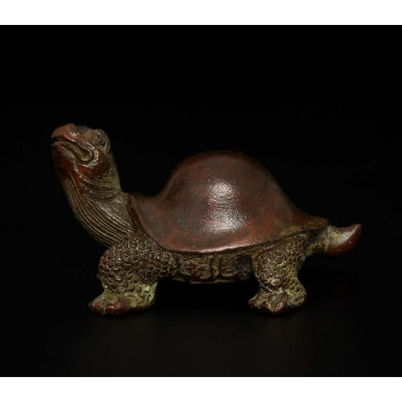 Handmade imitation ancient bronze turtle statue