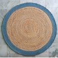 thumbnail image 1 of Antiq Carpet Jute Rugs Natural Needle Punched Beige Round Jute Rugs, 72" x 72"custom size accept, 1 of 1