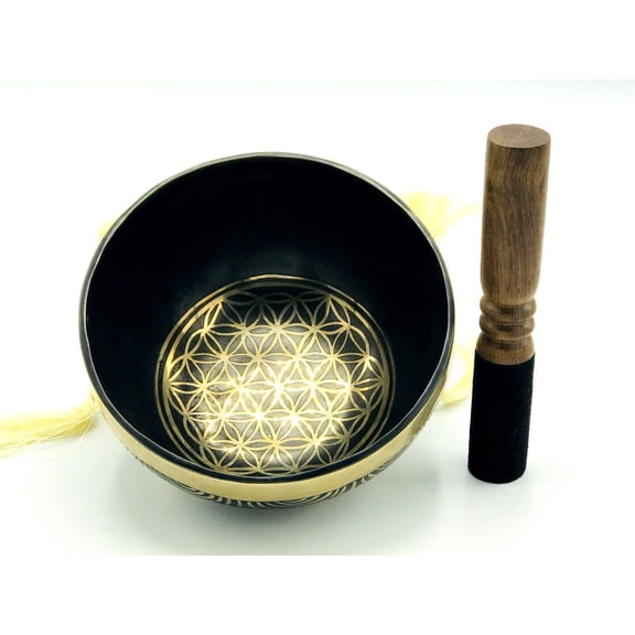 Handmade singing bowl of 6
