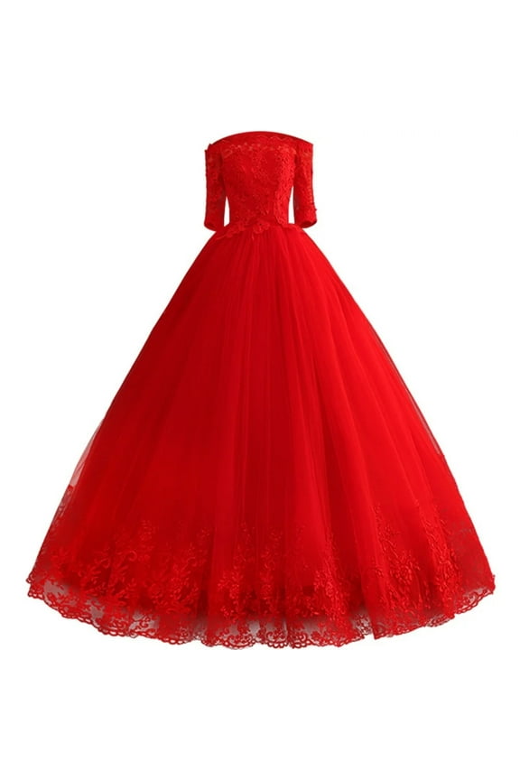 Handmade wedding dress