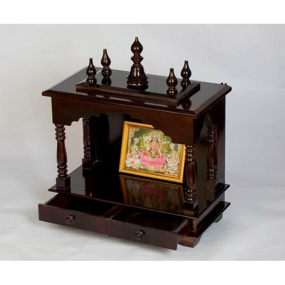 Handmade wooden temple/home temple/Pooja Mandir