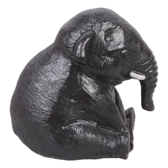Handmades Sittings Elephant Figurines Teas Pet Table Decorations Teas Ceremony Collection Desktops Ornament for Offices Home
